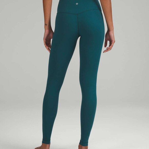 Lululemon Align High-Rise Pant 28" Green Jasper Size 4 - Picture 2 of 5